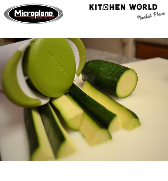 มีดหั่นผักผลไม้แสตนเลส Microplane PT3113 สีเขียว/ขาว